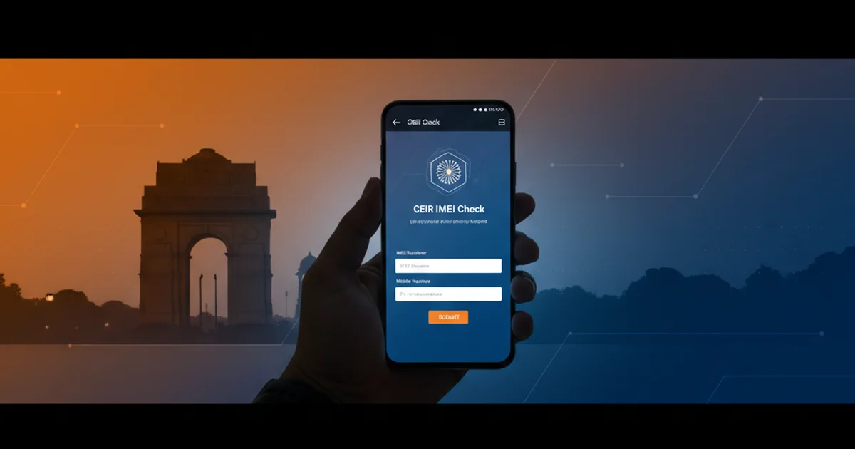 India IMEI tracker and CEIR check — TrackMobileIMEI.com
